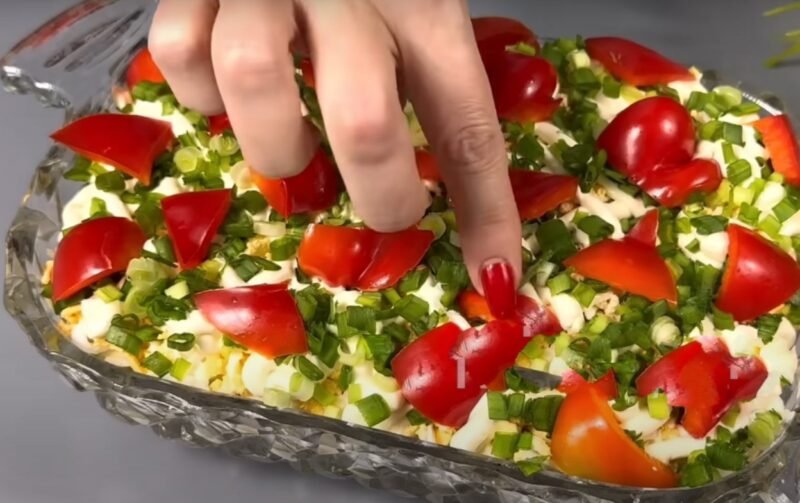 Готовится за 5 минут. Вкусный и простой салат "Любовник на пороге"